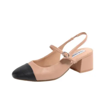 STEVE MADDEN Chunky Heel High Heels 5.2cm Women's Light Pink