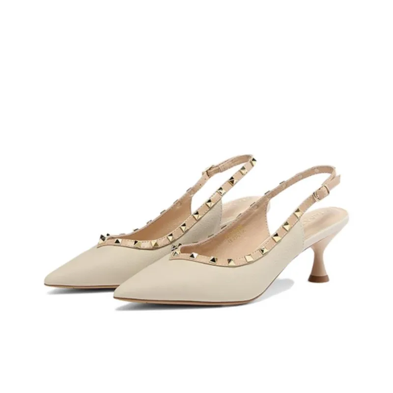 ST&SAT Slim Heel High Heels 7cm Women's-1