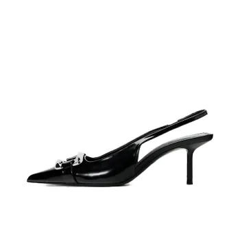 ZARA Slim Heel High Heels 9cm Women's Black