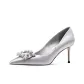 Gray[Heel Height 7CM]