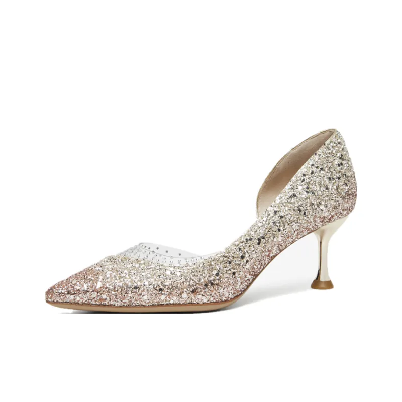 Lazi Slim Heel High Heels 6.5cm Women's-11