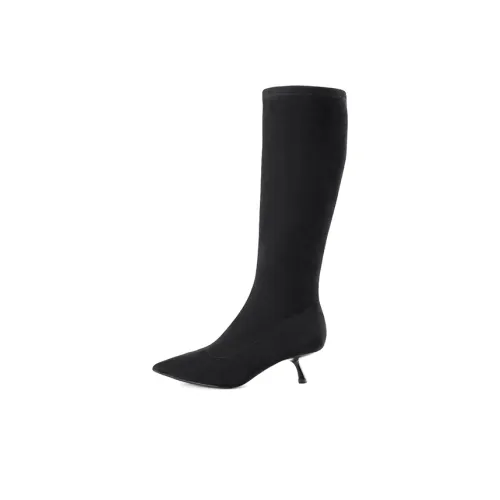 D FUSE SCANDINAVIA Knee high Boots 5.5cm Women's Black
