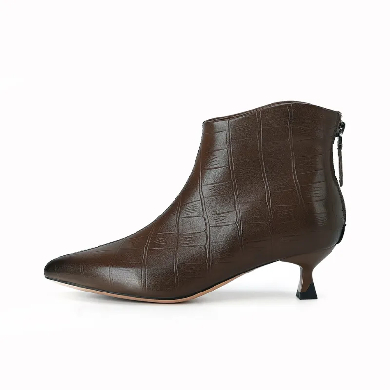 PIERCE GENTRY Ankle Boots 4.5cm Women's-5
