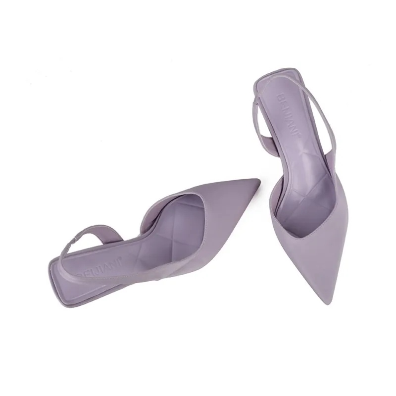 Beijiani Slim Heel High Heels 7cm Women's-3