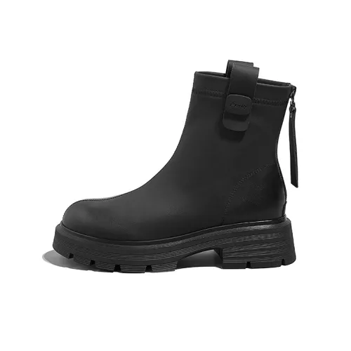 SANTA BARBARA POLO & RACQUET CLUB Ankle Boots 5cm Women's Black