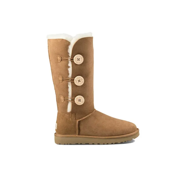 UGG Bailey Button Triplet Ii Boot Chestnut Women's-1