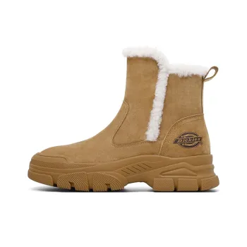 Dickies Warm Crew Snow Boots Women's Yellow Brown