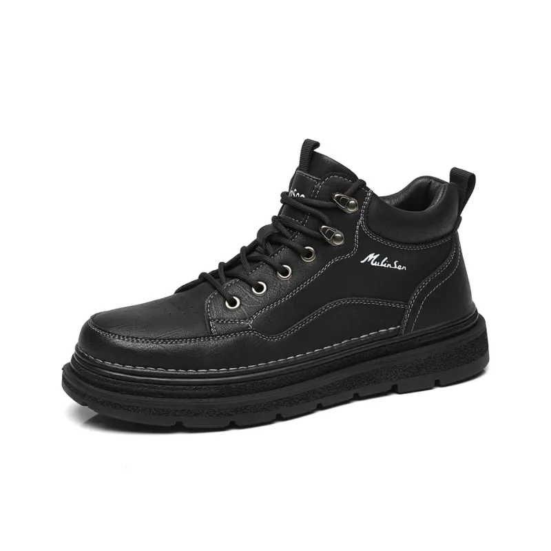Mulinsen Ankle-Length Martin Boot Men's-3