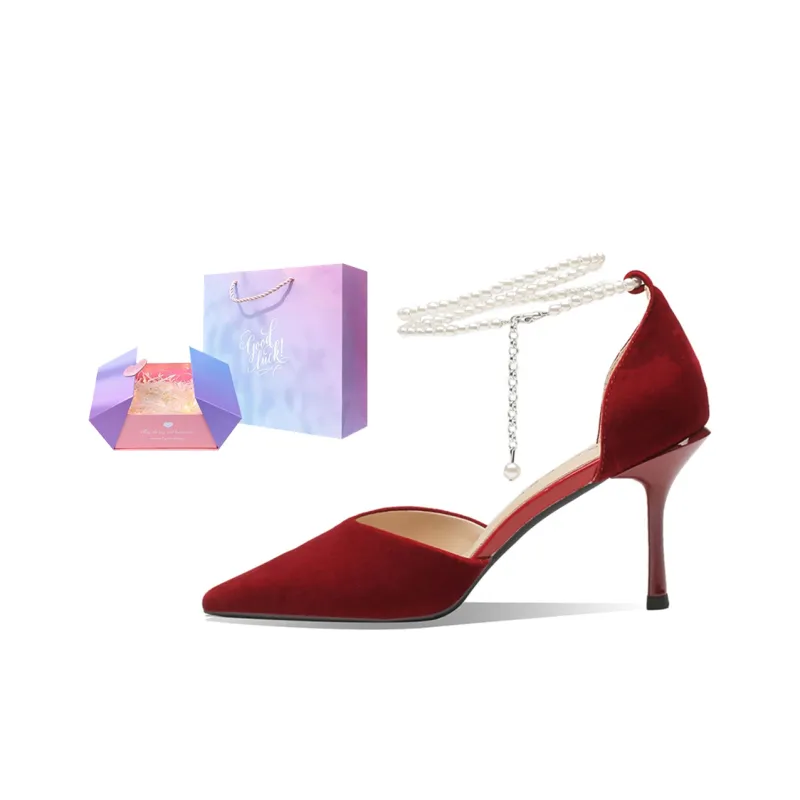Ainer-cat Slim Heel High Heels 8cm Women's-10