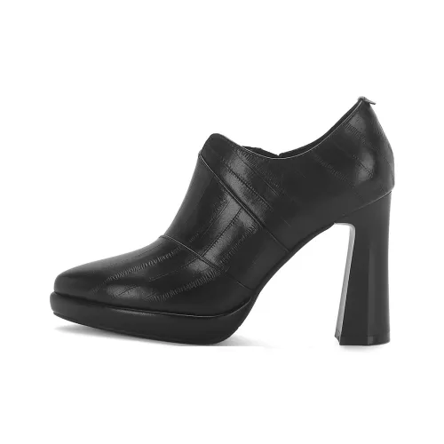 PIERCE GENTRY Chunky Heel High Heels 10cm Women's
