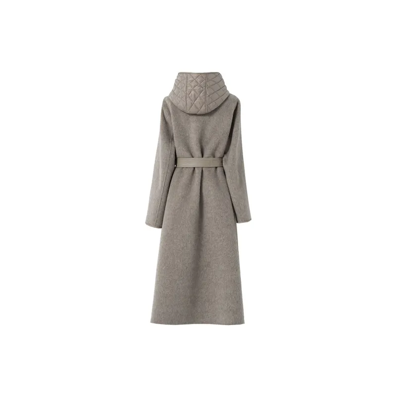 SOON FLOWER Coats Women's Camel-1