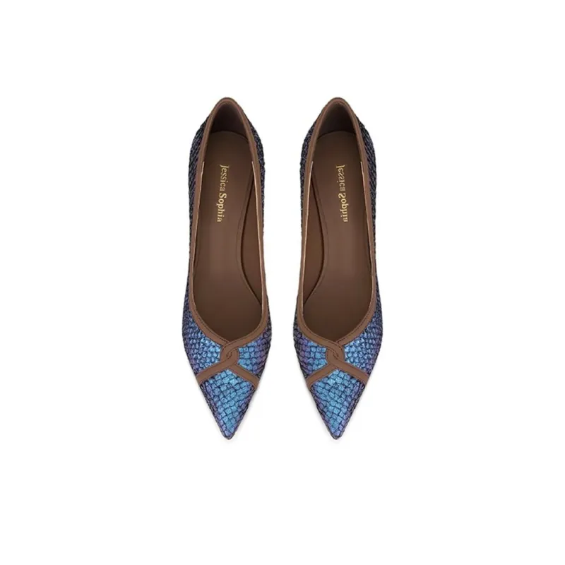 JESSICA SOPHIA Slim Heel High Heels 3cm Women's-4