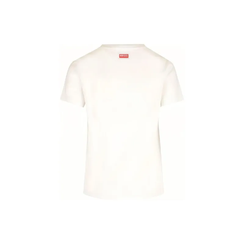 KENZO Drop Shoulder Sleeve T Shirt Women's White-1