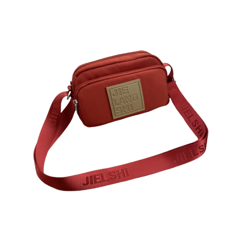 Gerlanx Nylon Fabric Crossbody Bag Regular Unisex Multicolor-10
