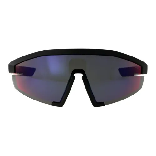 PRADA Linea Rossa Shield frame Sunglasses