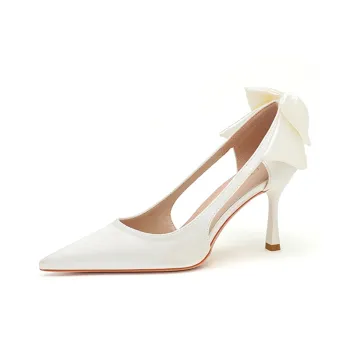 Lanza High Heels Women's White/Red/Gold