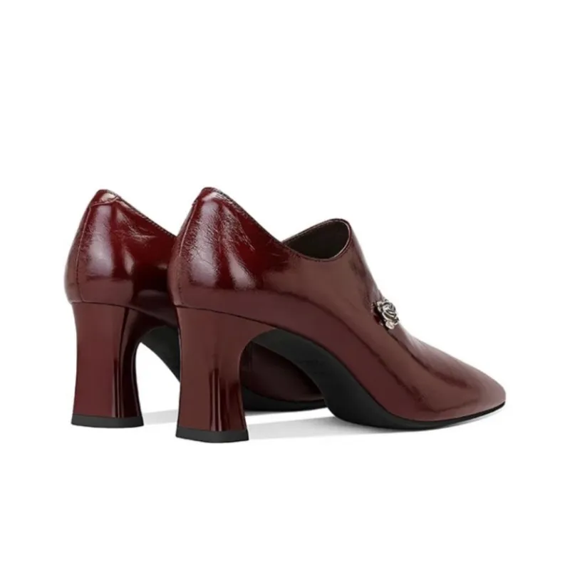 JESSICA SOPHIA Chunky Heel High Heels 6cm Women's-5