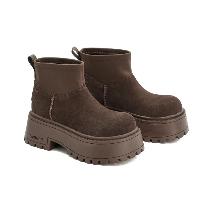 Little Sue Niche Design, Trendy Versatile, Lightweight, Commute, Martin Boots Ankle Boots Women's-13