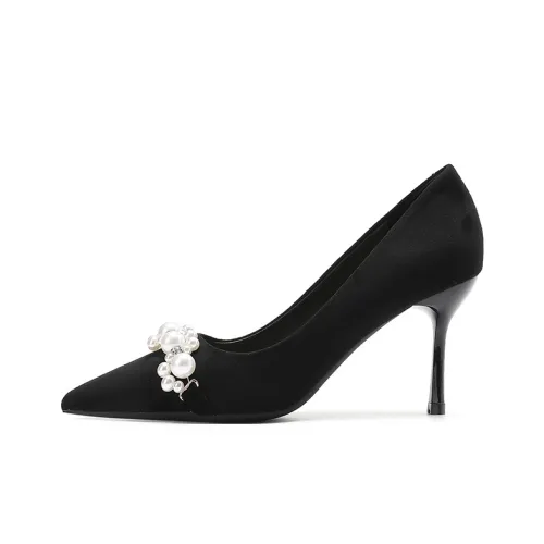 Zubumei Slim Heel High Heels 8CM Women's