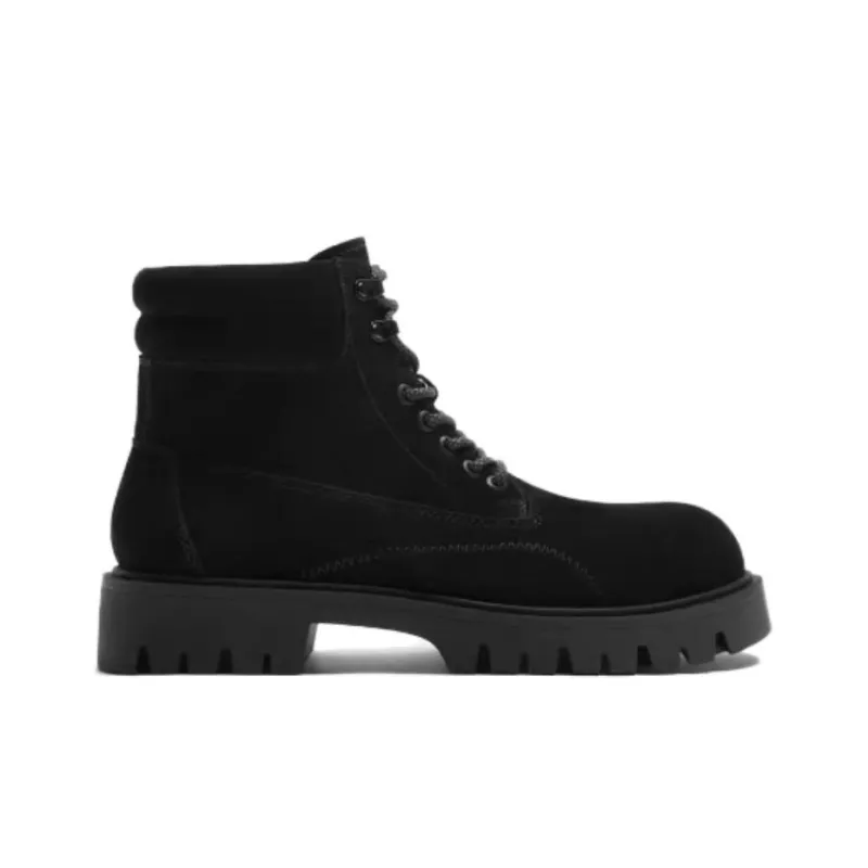 ZARA Martin Boots Men Brown-1