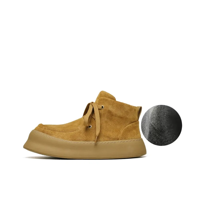 GZZ Ankle Boots Men Khaki/Brown-9