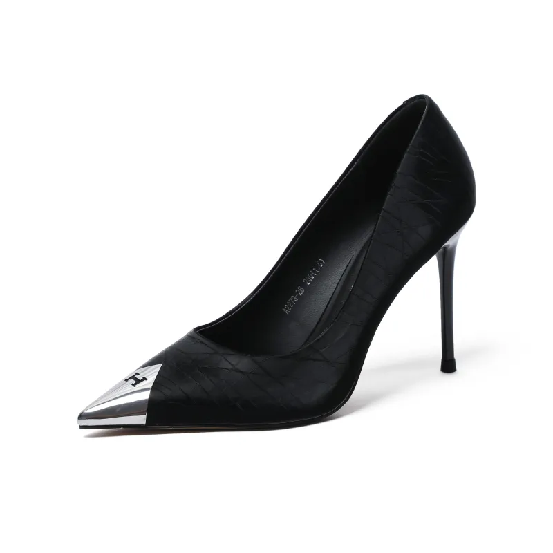 FESOUNE Slim Heel High Heels 8cm Women's-0