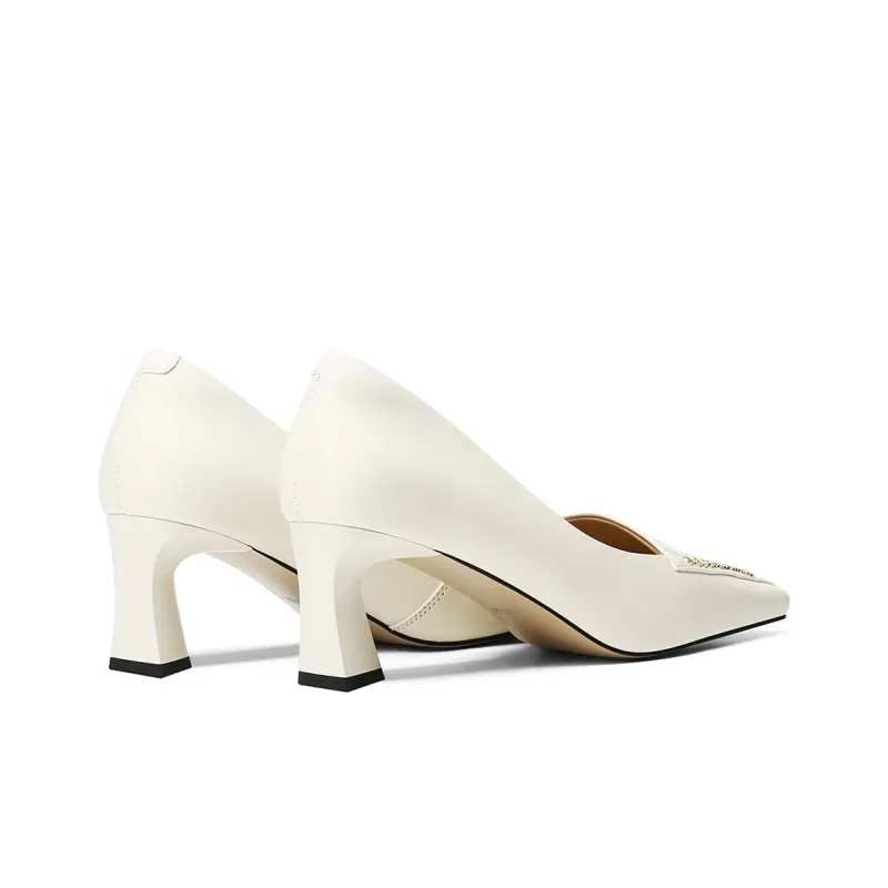 BOSSSUNWEN Chunky Heel High Heels 6cm Women's-3