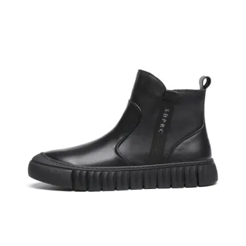 SANTA BARBARA POLO & RACQUET CLUB Ankle Boots 3cm Men's Black