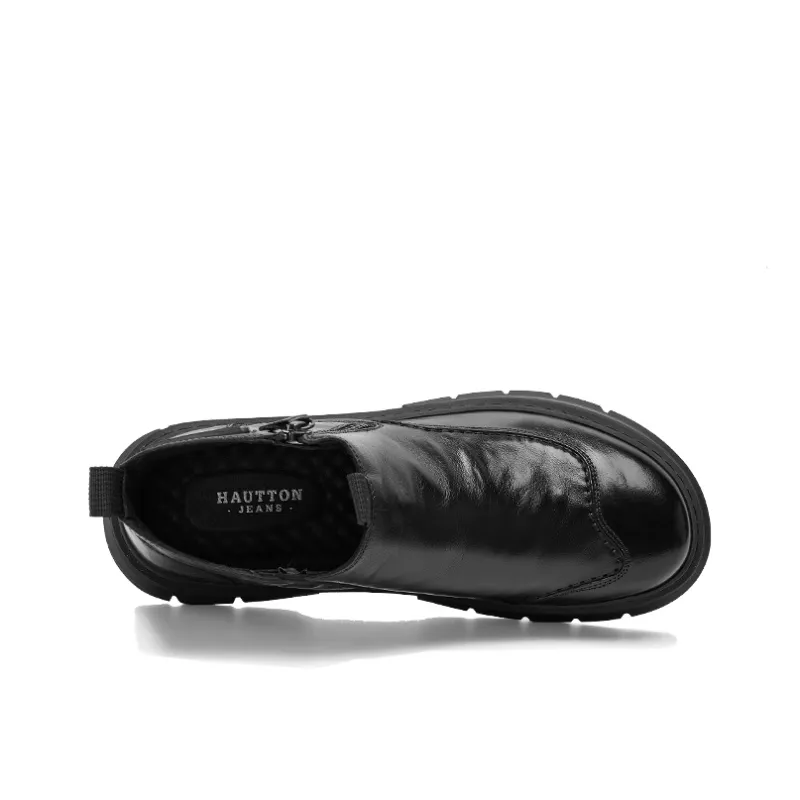 Hautton Jeans Ankle Boots Men's Black-3