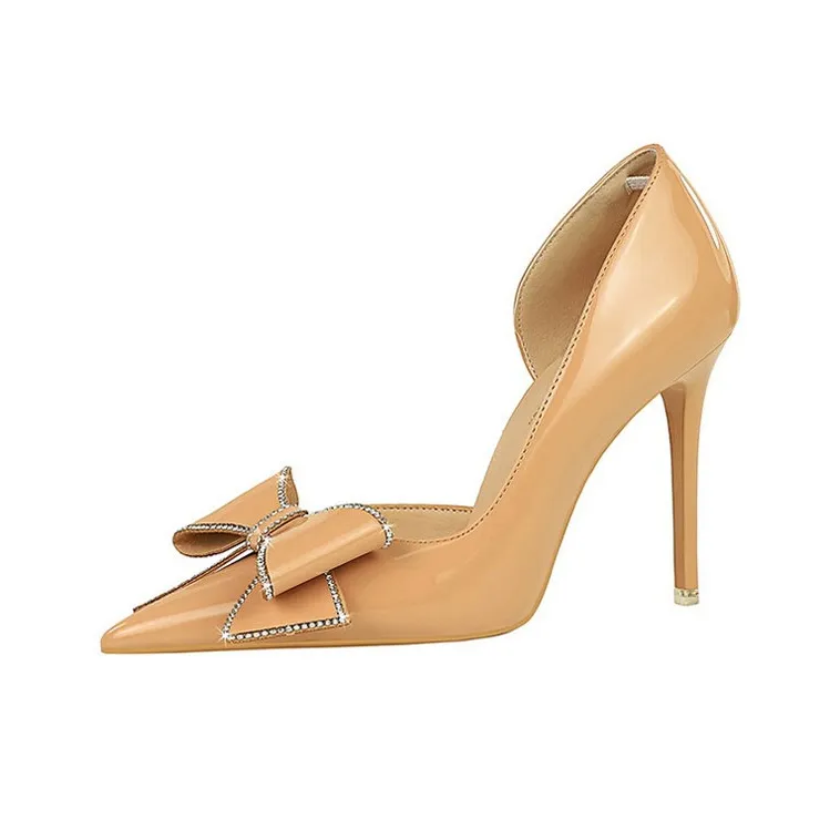 BIGTREE Slim Heel High Heels Women's-6
