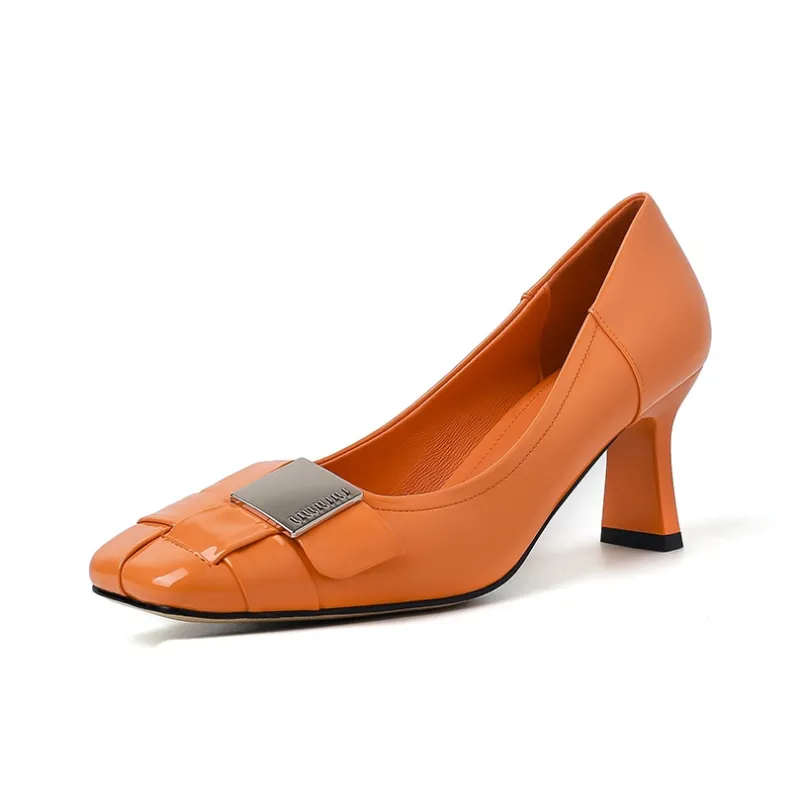 RAPHAEL SONA Chunky Heel High Heels Women's-10