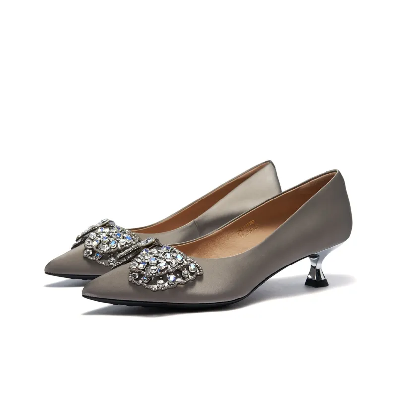 ST&SAT Slim Heel High Heels 4.5cm Women's-18