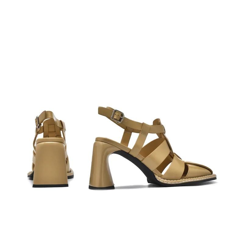 MOONIIEE Irregular Heel High Heels 8cm Women's-6