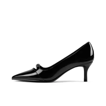 CHARLES&KEITH Slim Heel High Heels Unlined Shoes 6.3cm Women's Black