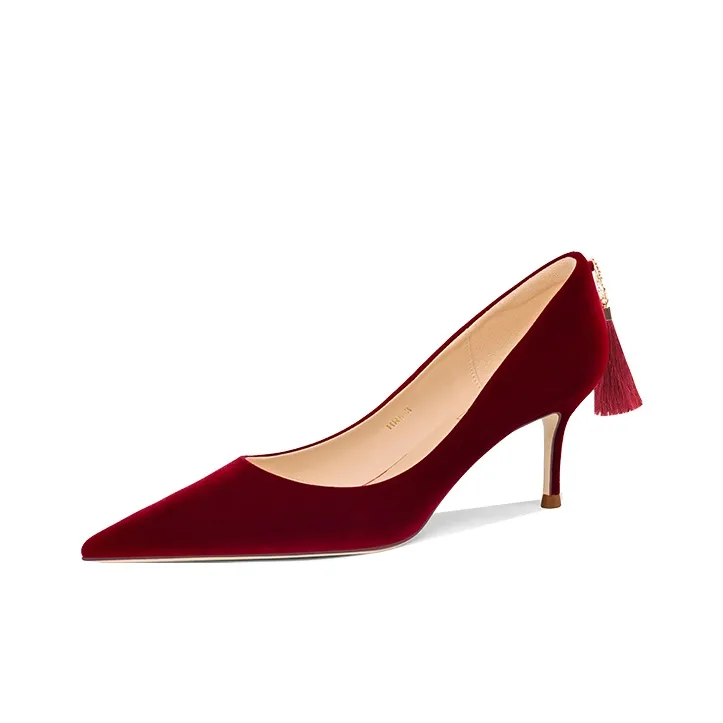 Holy Rose Slim Heel High Heels 10cm Women's-5
