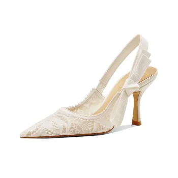 ROSE CASTLE High Heels Women's White