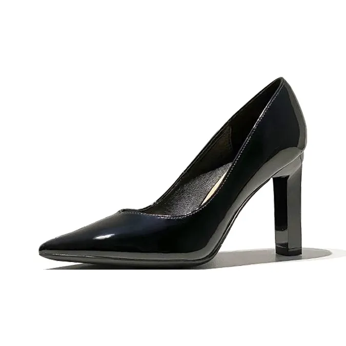BANWEIDIYA Chunky Heel High Heels 9cm Women's-4