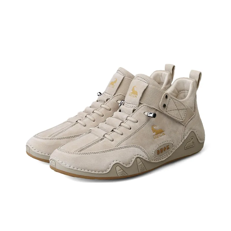 BECK Ankle Boots Unisex Sand/Gray-2