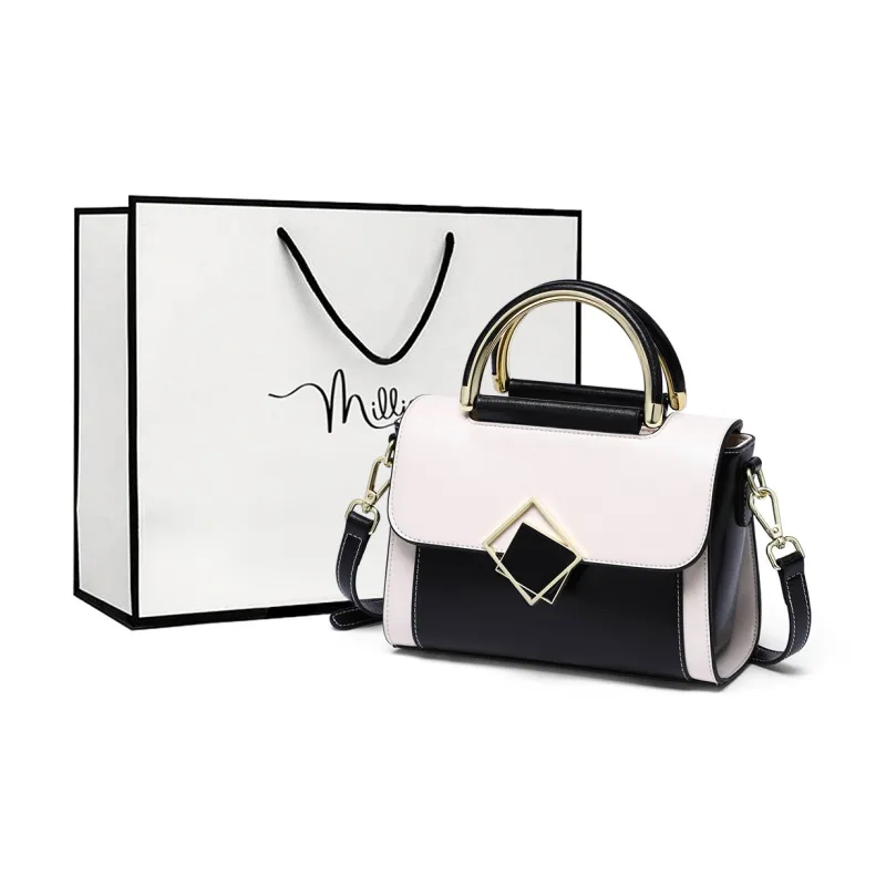 Millies Handbags Black & White-0