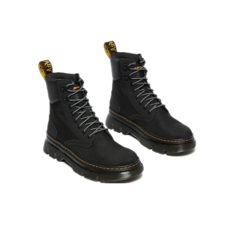 Dr. Martens Tarik Utility Boots 'Carbon Black Yellow'-3