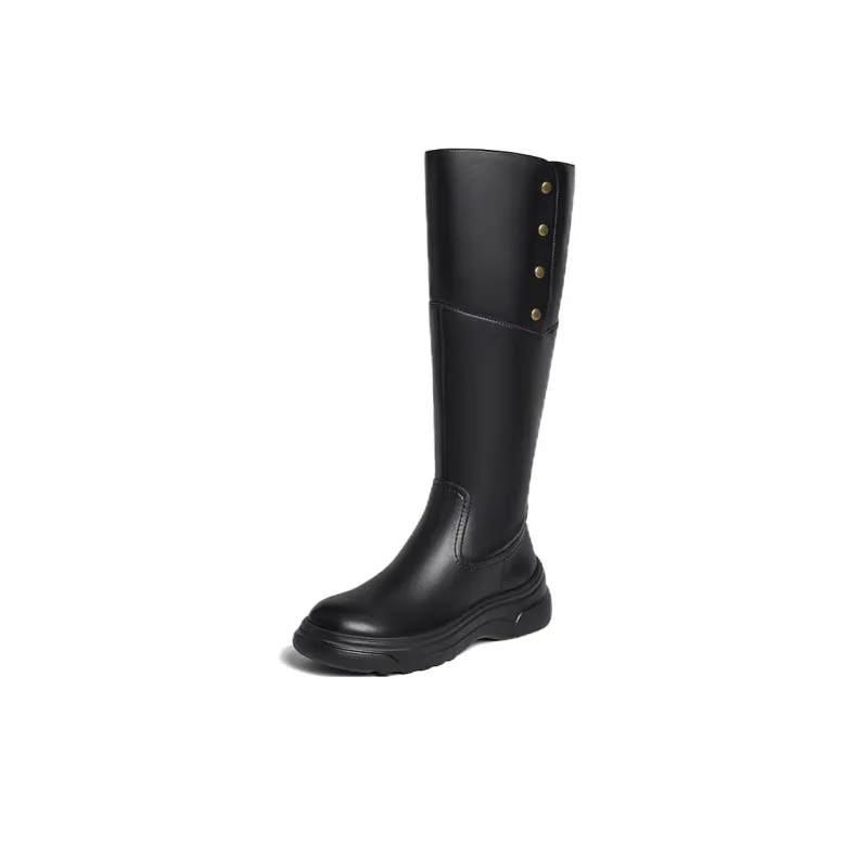 BATA Knee high Boots Women's Black-2