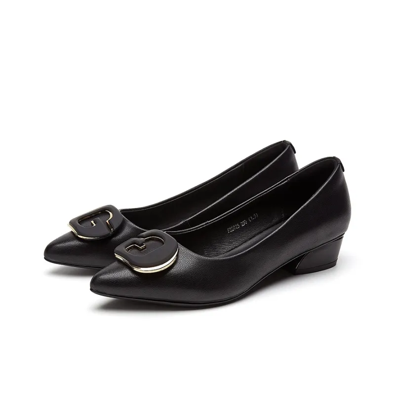 Rich birds High Heels Women's Black/Apricot-2