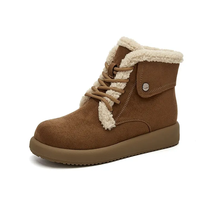 DAPHNE Warm Short Snow Boots Women's-4