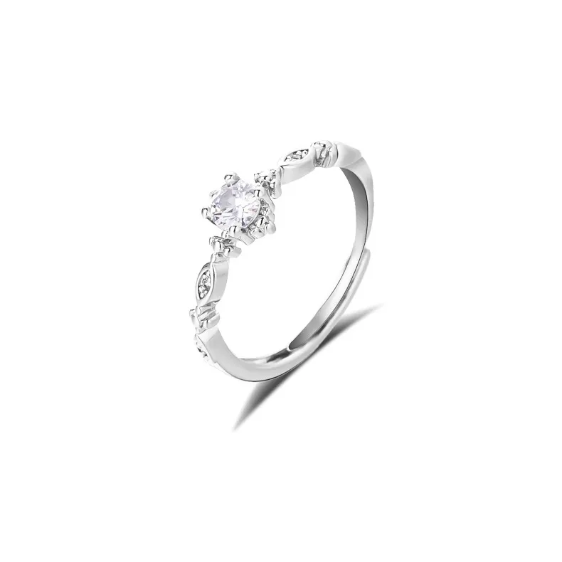 COPI Synthetic Cubic Zirconia Rings Unisex-1