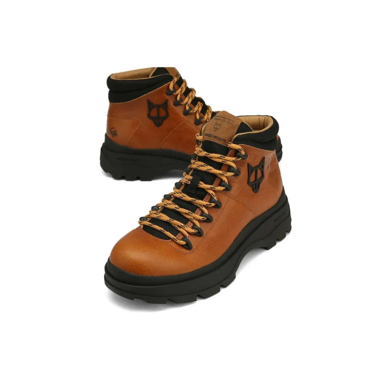 Naked Wolfe Aspen Ankle Boots Men's Brown-5