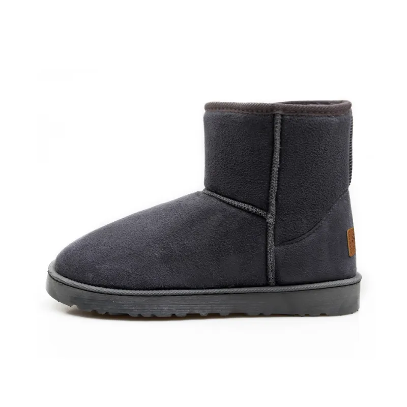 MEXICAN Snow Boots Unisex Black/Gray/Brown-5