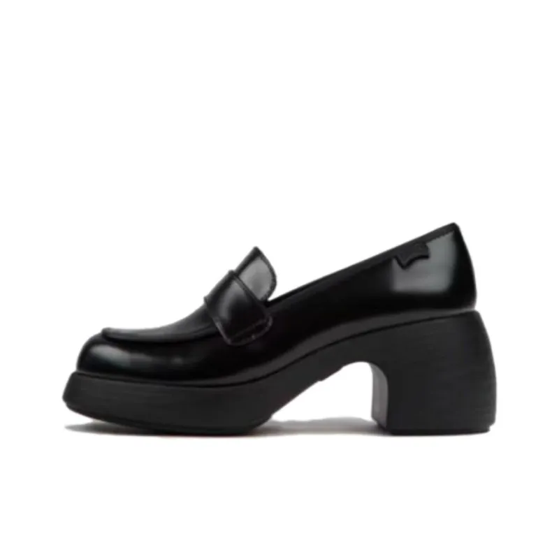 CAMPER Thelma Chunky Heel High Heels 6.7cm Women's Black-0