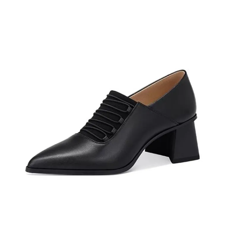 JESSICA SOPHIA Chunky Heel High Heels 5.5cm Women's-0