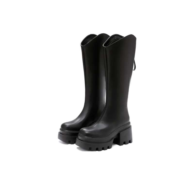 BAIJIHONG Knee high Boots 8cm Women's-1