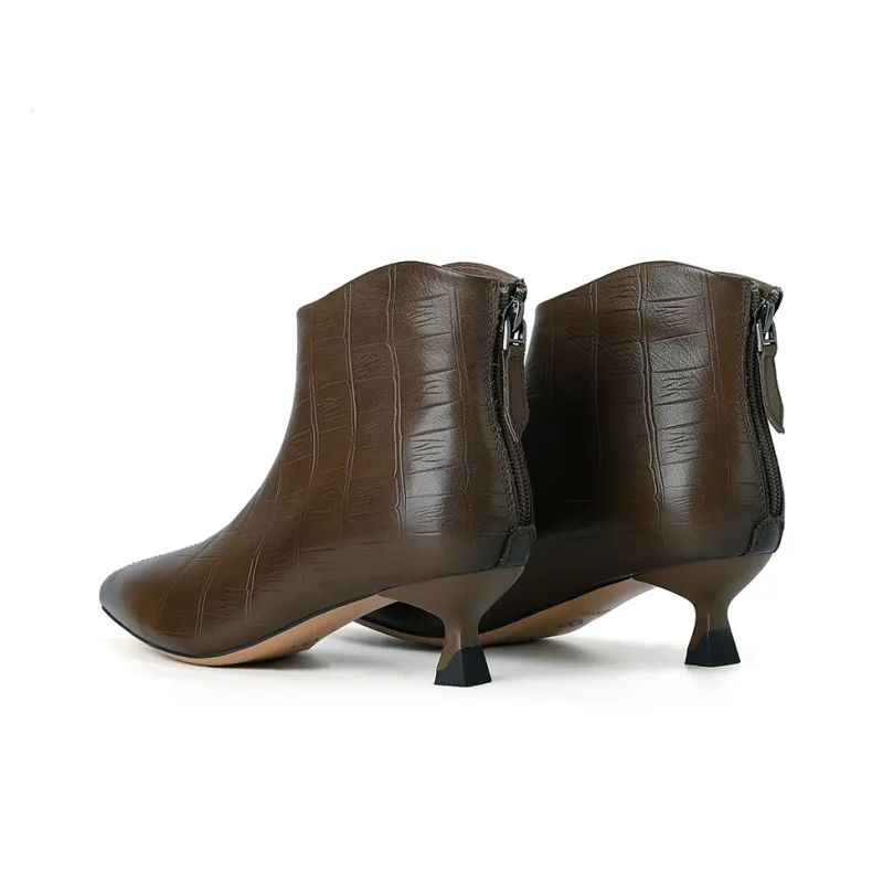 PIERCE GENTRY Ankle Boots 4.5cm Women's-8